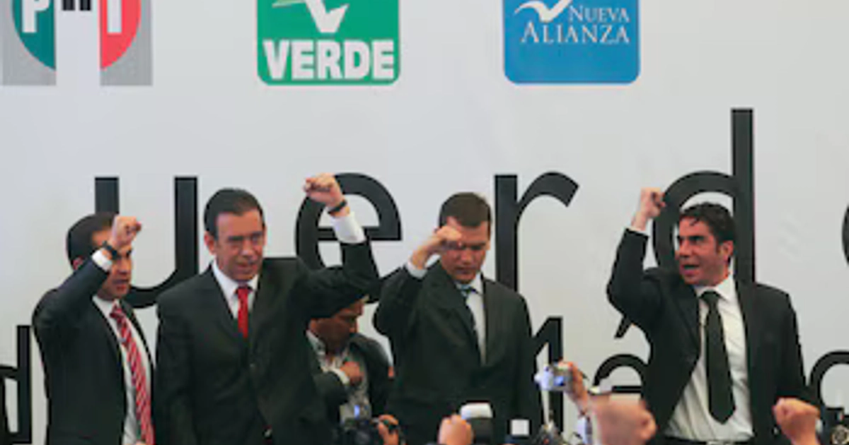 Firma de acuerdo político en el Estado de México.
