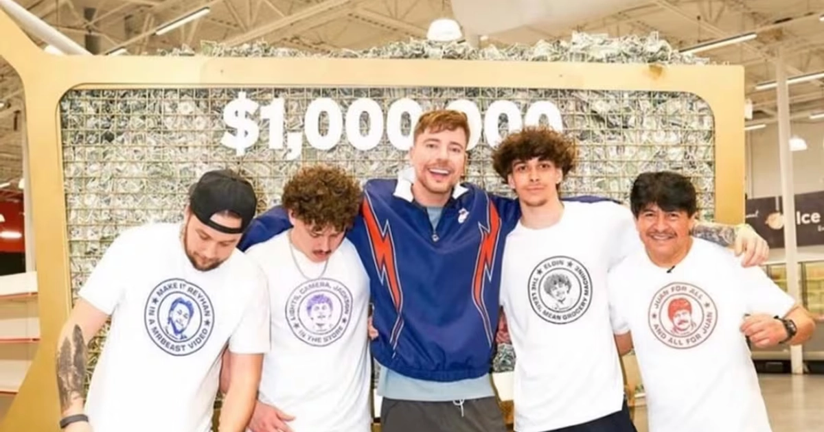 El desafío de supervivencia generó millones de reproducciones en YouTube. Foto: @mrbeast