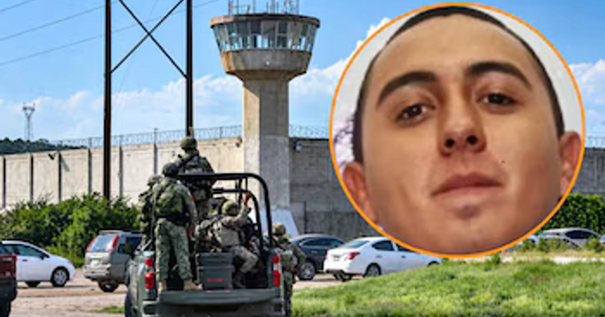Elementos de seguridad resguardan un penal en Mazatlán tras el motín donde falleció El Owen, presunto integrante de Los Chapitos.