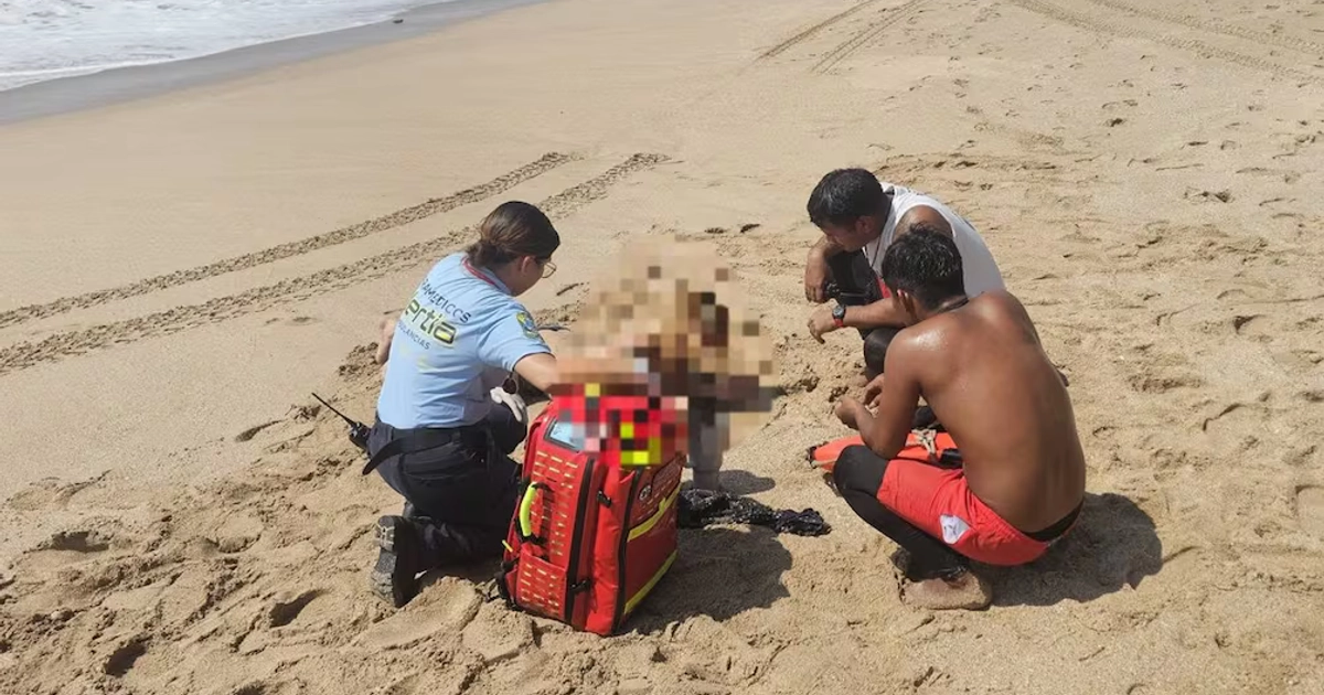 Los casos más recientes tuvieron lugar en las playas de Sábalo y Cerritos. (23/10/26) Foto: Escuadrón de Salvamento Acuático