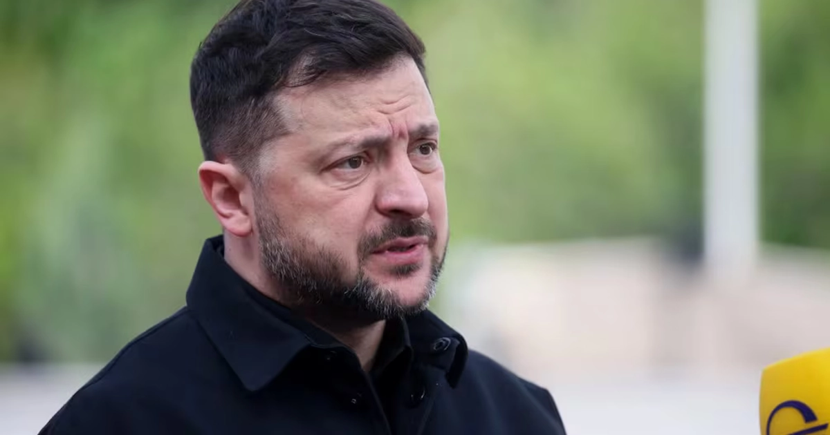 Volodímir Zelensky, presidente de Ucrania, expresó su descontento ante la falta de apoyo de sus aliados. Foto: EFE