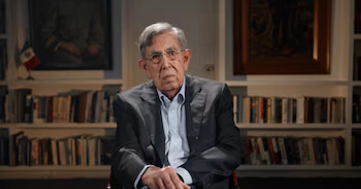 Cuauhtémoc Cárdenas Solórzano en la serie documental 'PRI: Crónica del Fin'. (Cortesía)