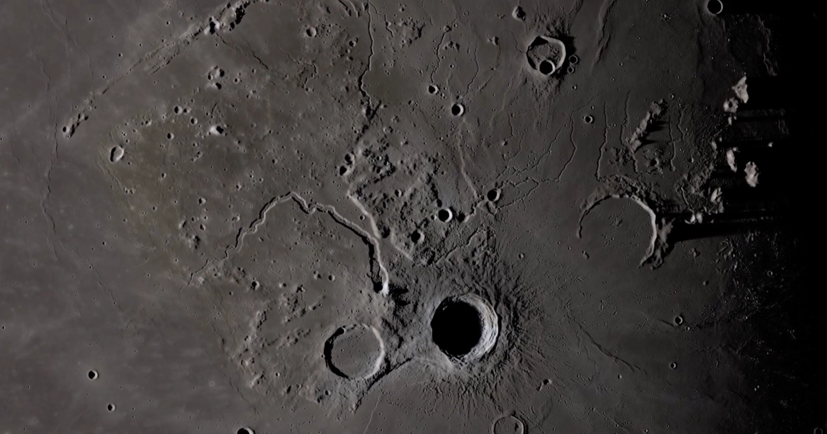 Las posibles cuevas lunares podrían ofrecer protección a los astronautas frente a la radiación, los micrometeoritos y las temperaturas extremas / Captura de pantalla