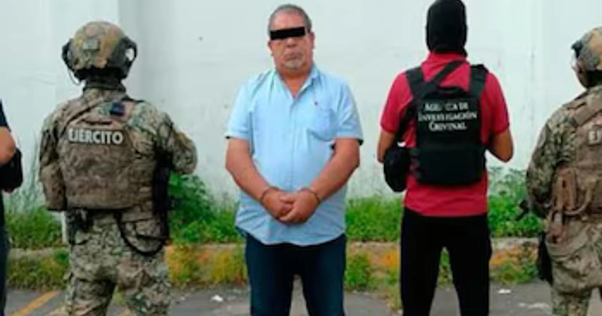 Fuerzas federales lo detuvieron en el estado de Jalisco. Crédito: Gabinete de Seguridad