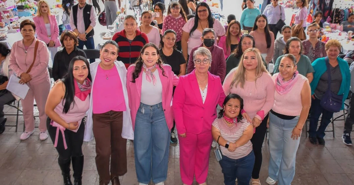 “Mujeres que laten”: acercan servicios de prevención y salud a mujeres de Tula