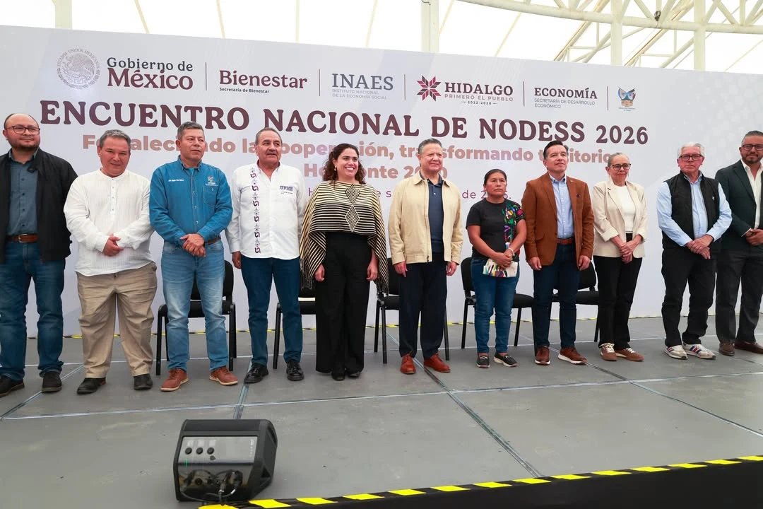Hidalgo fortalece economía social con Encuentro Nacional de Nodess 2026