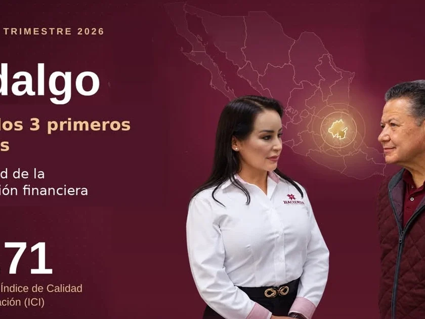 Hidalgo se posiciona entre los tres primeros lugares a nivel nacional en calidad de la información financiera