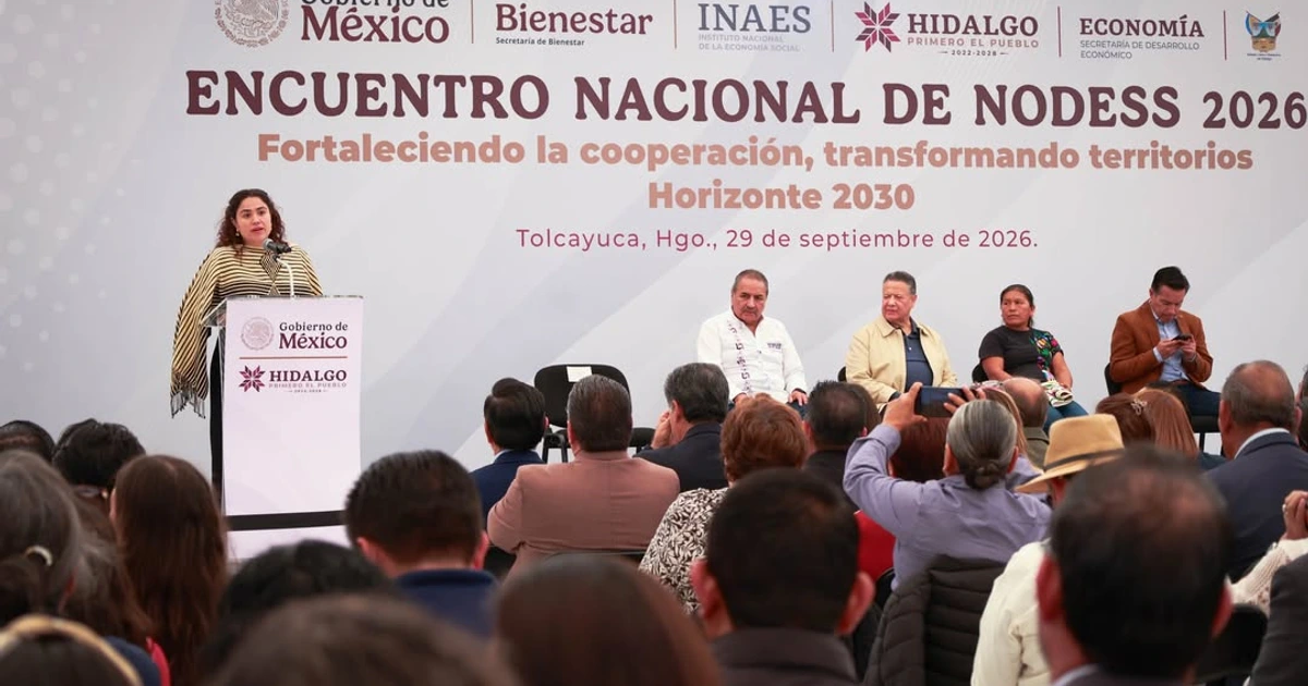 Hidalgo fortalece economía social con Encuentro Nacional de Nodess 2026