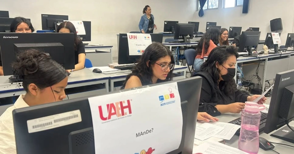 Conquistan Alumnas de la UAEH el Top 20 nacional de programación