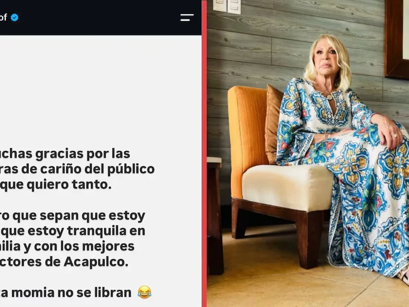 Hospitalizan de emergencia a Laura Bozzo en Acapulco; la operan por una úlcera