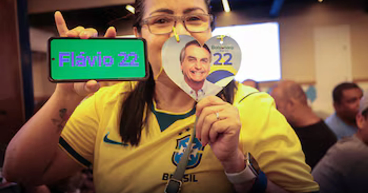 Bolsonaro consiguió más de 55 millones de votos este domingo (REUTERS/Tita Barros)