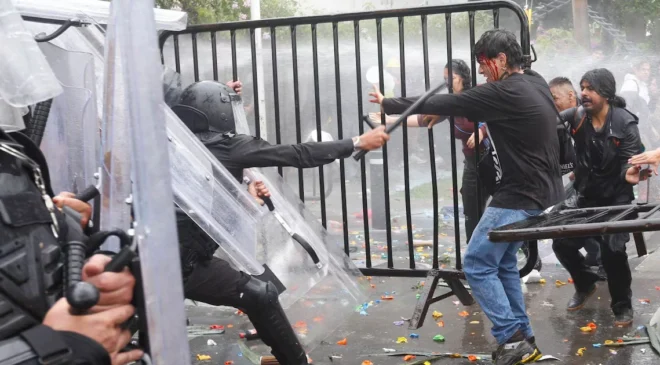 Trasladan al penal de Puente Grande a siete personas detenidas durante las protestas por agua limpia en Guadalajara