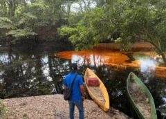 Al menos siete kilómetros del río Chacalapa fueron contaminados por el producto. Foto: Heidi Castellanos/ Cortesía