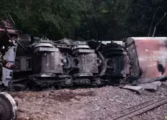 Descarrila tren de carga: Saldo de dos elementos de la Guardia Nacional muertos y tres atendidos por heridas