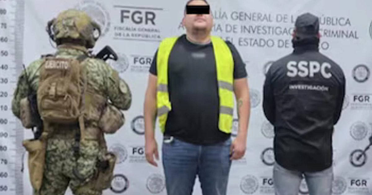 El operativo fue ejecutado la tarde del pasado 19 de octubre por fuerzas federales. Crédito: Redes Sociales