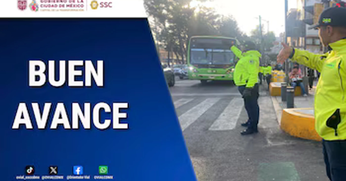 La circulación registra avance constante sobre Calzada de Tlalpan en dirección desde Eje 6 Sur hacia Viaducto Río de la Piedad (X@OVIALCDMX)