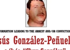 Jesús González Peñuelas, "Chuy González", identificado como el número dos del líder del Cártel de Guasave, Fausto Isidro Meza Flores, "Chapo Isidro". Foto: Tomada de X (@OHarfuch)