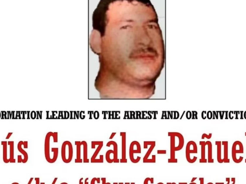 Jesús González Peñuelas, "Chuy González", identificado como el número dos del líder del Cártel de Guasave, Fausto Isidro Meza Flores, "Chapo Isidro". Foto: Tomada de X (@OHarfuch)