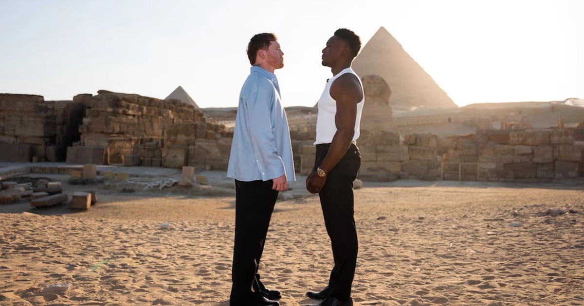 'Canelo' mira de frente a Christian Mbilli desde Egipto (Saúl Álvarez )