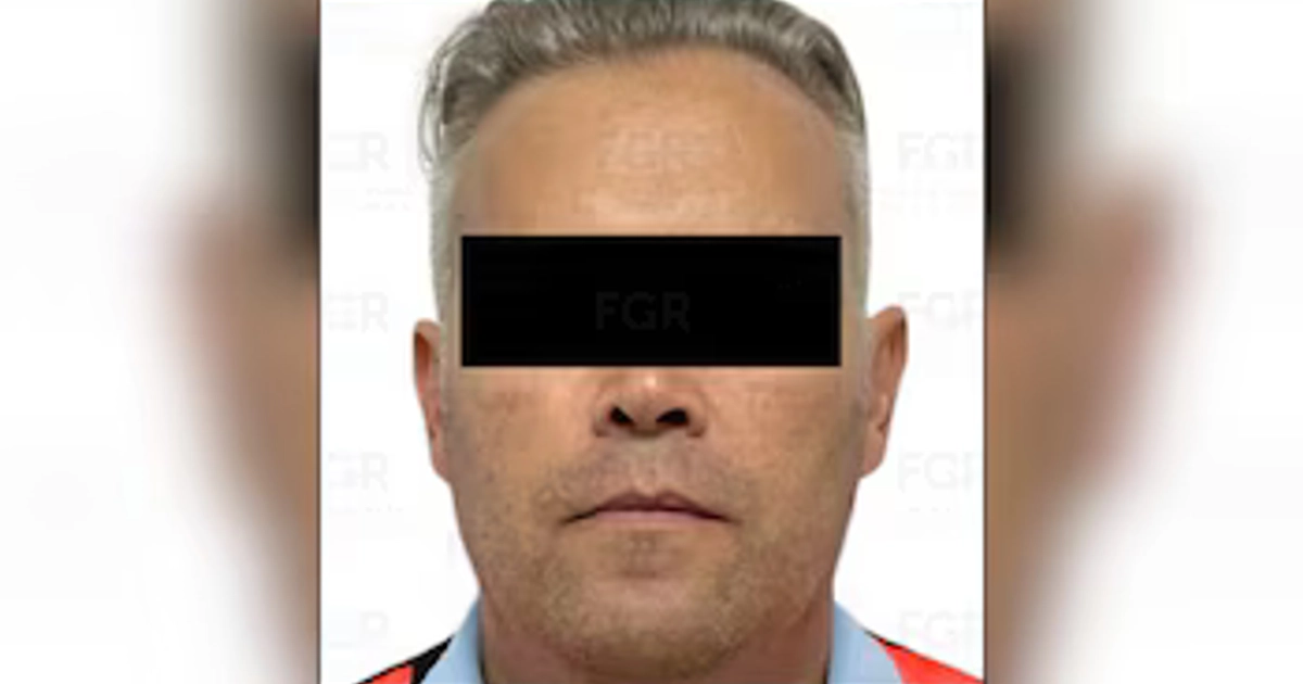 Ricardo Thompson Navarro fue detenido el pasado 16 de julio. Crédito: FGR