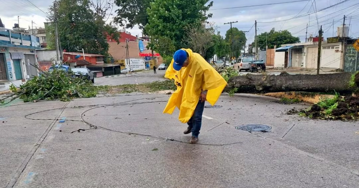Frente frio en Veracruz. Foto: Ayuntamiento de Xalapa