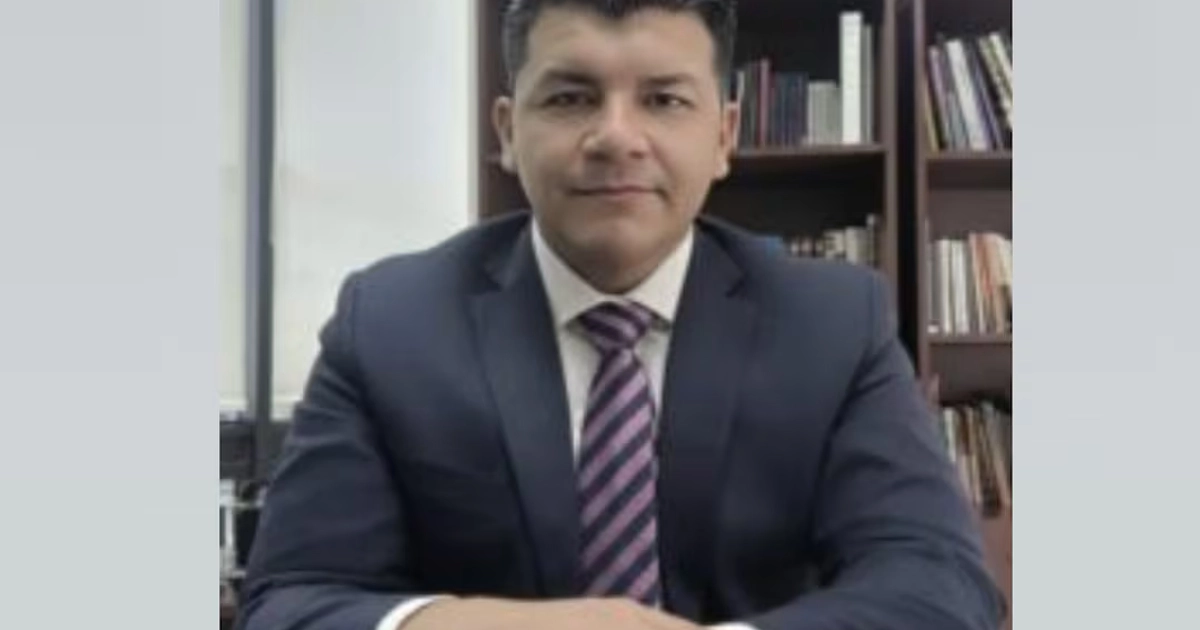 Víctor Hugo Carvente Contreras, titular del órgano Interno de Control (OIC) del INE. Foto: INE