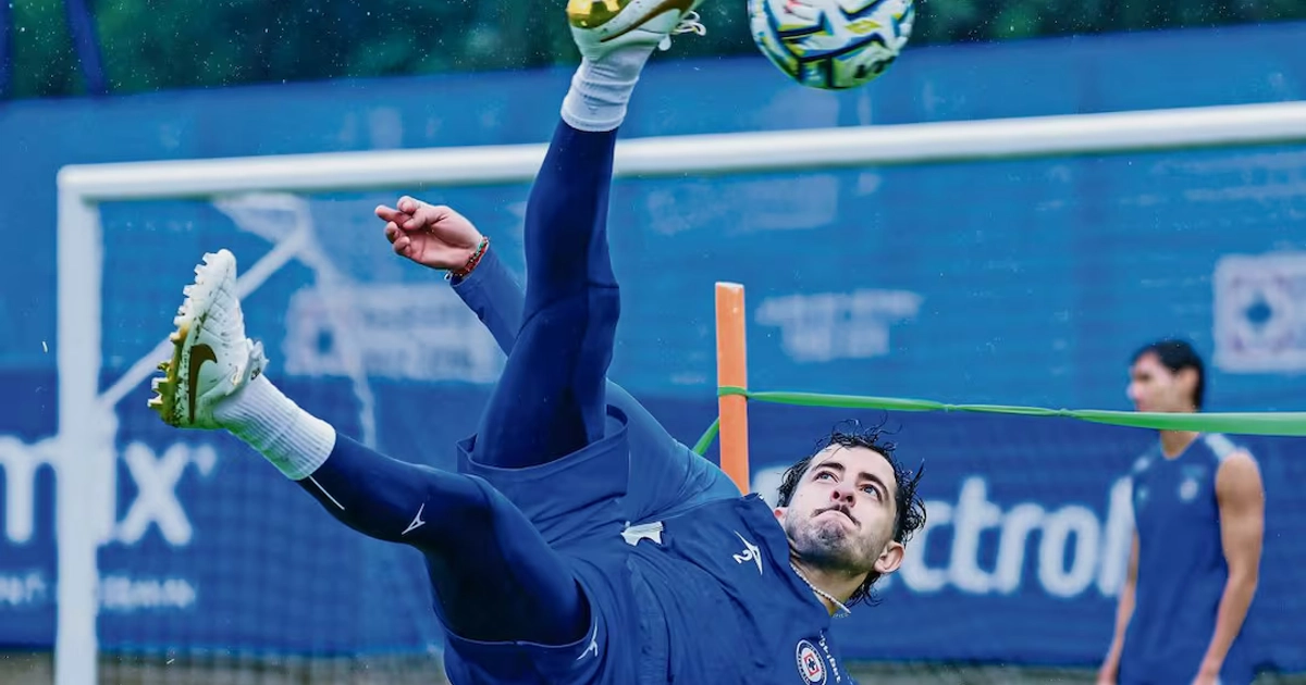Los celestes suman tres juegos consecutivos sin sumar de a tres. Foto: CLUB CRUZ AZUL