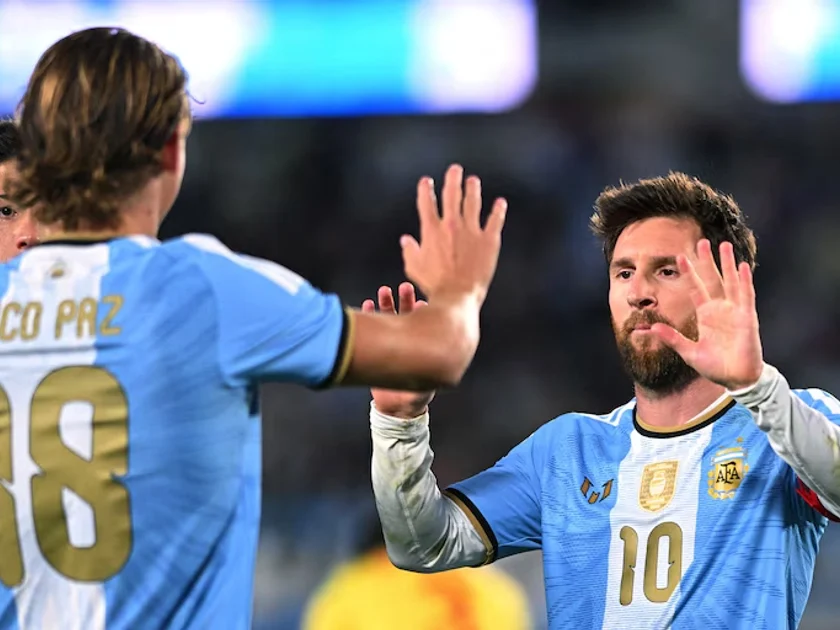 Noche histórica en el Monumental: Messi anota en la goleada ante Benín en su último partido con la selección argentina