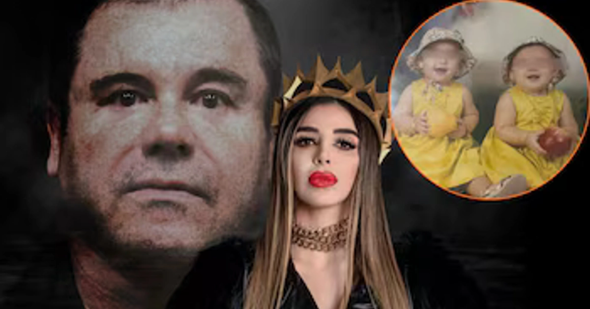 Emma Coronel asegura que sus hijas hablan y ven a El Chapo pese a las restricciones de ADX Florence. (Infobae)