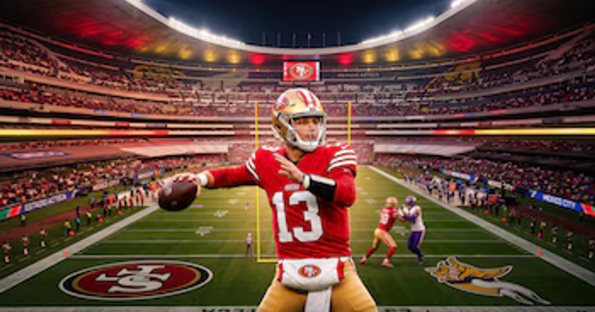 Tras vencer a Washington, el mariscal de campo dedicó unas palabras a los aficionados mexicanos, quienes se preparan para recibir nuevamente a la NFL en el Estadio Azteca. (Ilustración: Infobae México)
