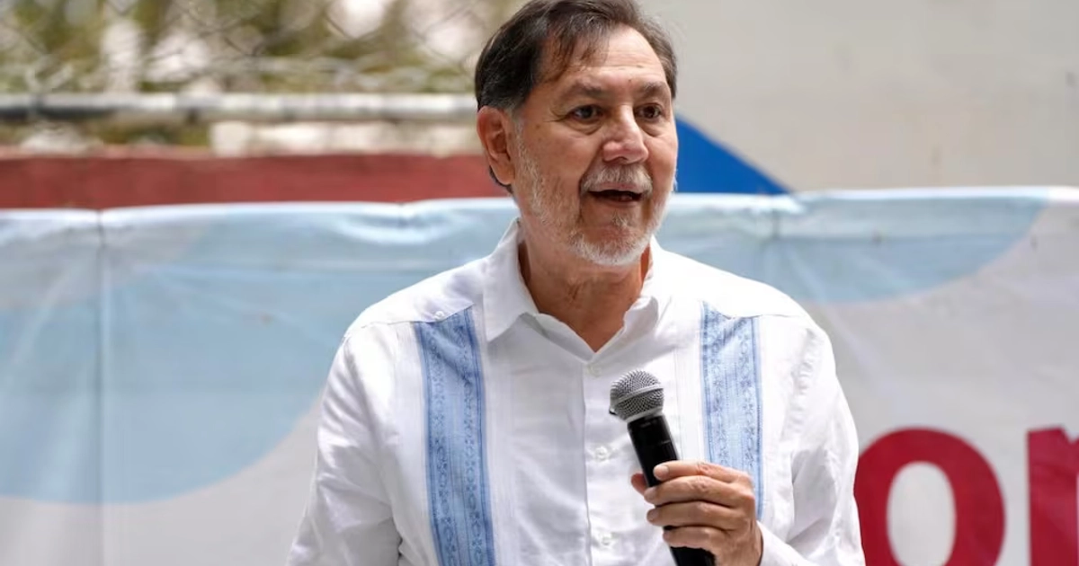 Gerardo Fernández Noroña, senador de la República del grupo parlamentario de Morena. Foto: Tomada de X @fernandeznorona