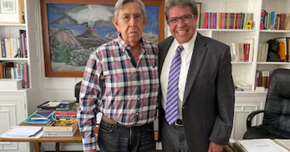 El presidente de la Jucopo se reunió con el excandidato a la presidencia (Twitter/@RicardoMonrealA)
