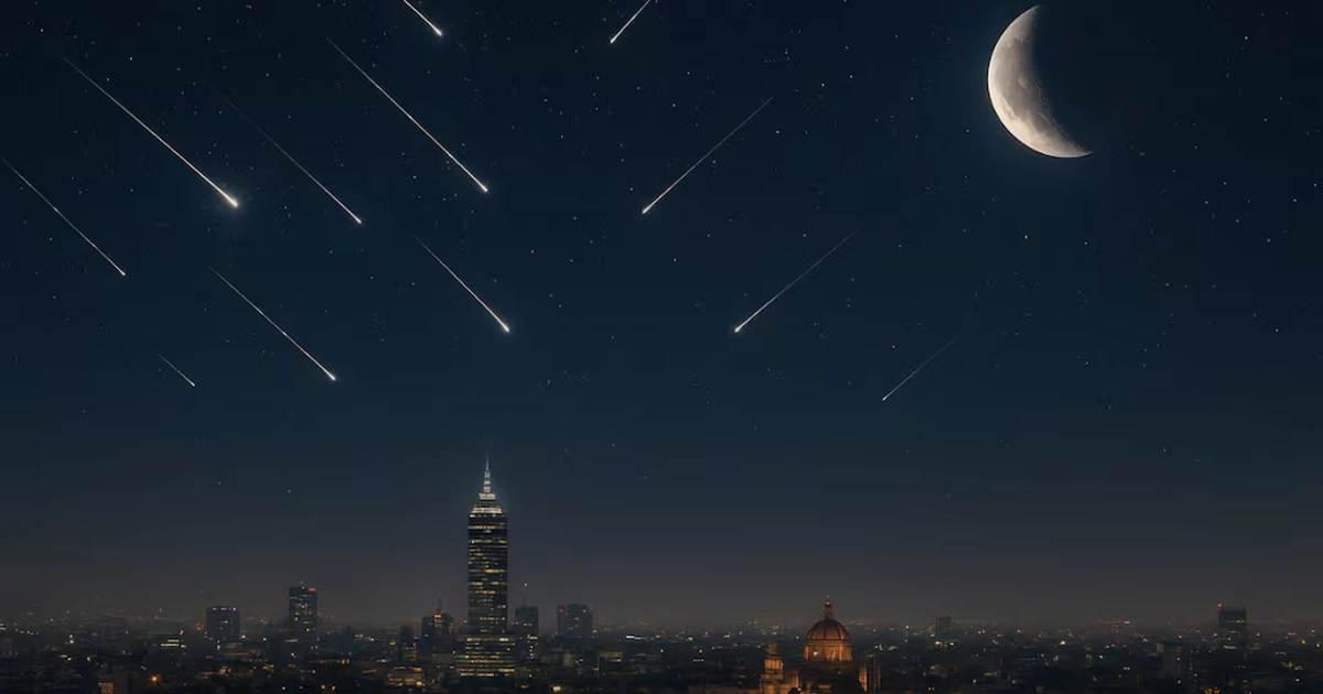 Conoce la hora exacta para ver la Lluvia de meteoros Táuridas este octubre de 2026. Foto: Creada con IA (ChatGPT)