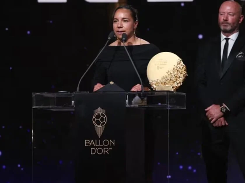 Charlyn Corral, la mexicana que ganó el Balón de Oro a la mejor delantera del Mundo / Foto: AFP