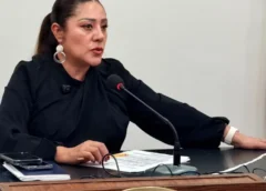 Coordinadora del Grupo Parlamentario de Morena en la capital, Xóchitl Bravo Espinosa. Foto: Arturo Ordaz Díaz / EL UNIVERSAL
