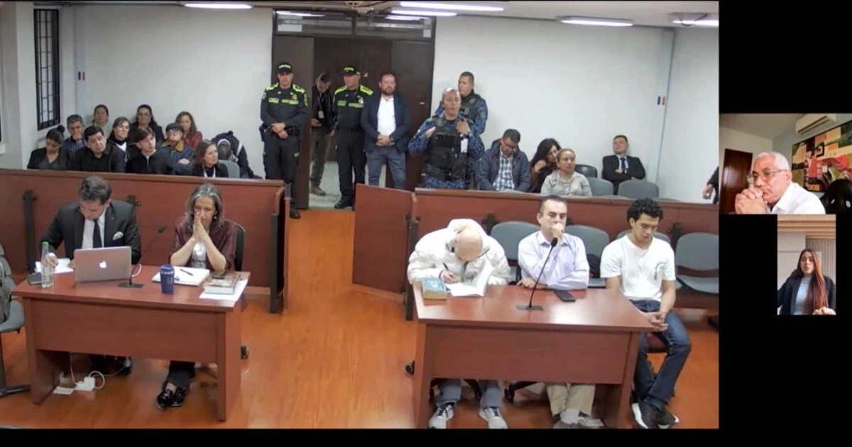 Un juez de Bogotá emitió un fallo condenatorio contra Ricardo Rafael González Castro y Juan Carlos Suárez Ortiz por el homicidio del estudiante Jaime Esteban Moreno - crédito Fiscalia