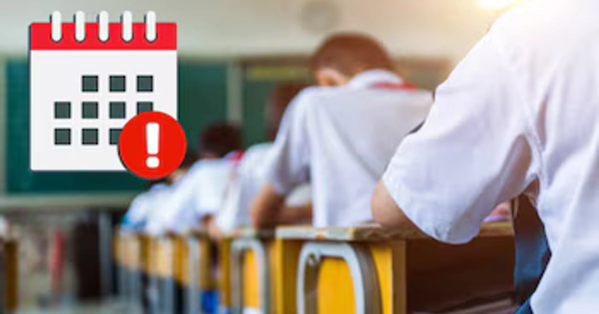 El descanso para los alumnos abarca del viernes 30 de octubre al lunes 2 de noviembre, cuatro días en total.