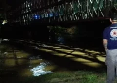 Lluvias desbordan ríos en el sur de Veracruz. Foto: Protección Civil