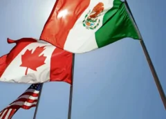 El excanciller mexicano dijo que la realidad muestra que las exportaciones crecen y que éstas tienen el arancel más bajo que otros países. Foto: EL UNIVERSAL