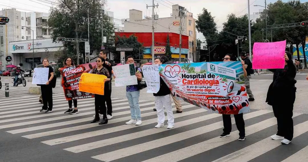 Bloqueos de médicos (12/10/2026). Foto: Osmar Alvarado / EL UNIVERSAL
