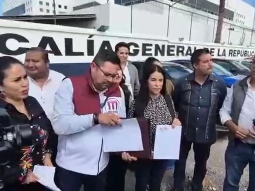 Legisladores de Hidalgo denuncian a la senadora Carolina Viggiano ante la FGR (12/10/26) Foto: Especial.