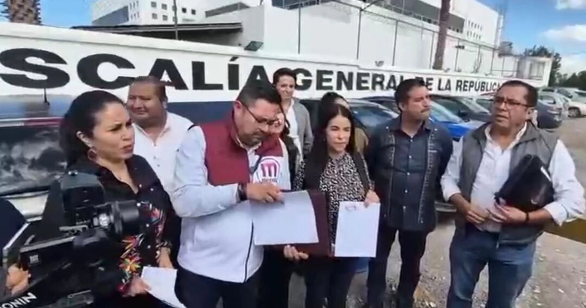 Legisladores de Hidalgo denuncian a la senadora Carolina Viggiano ante la FGR (12/10/26) Foto: Especial.