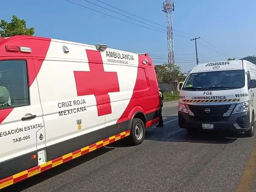 Accidente automovilístico en Tabasco deja dos muertos y cinco heridos. 02/10/2026. | Foto: Redes sociales.