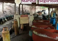 Desmantelan laboratorio en Durango con más de 1 tonelada de metanfetaminas; no se reportan detenidos