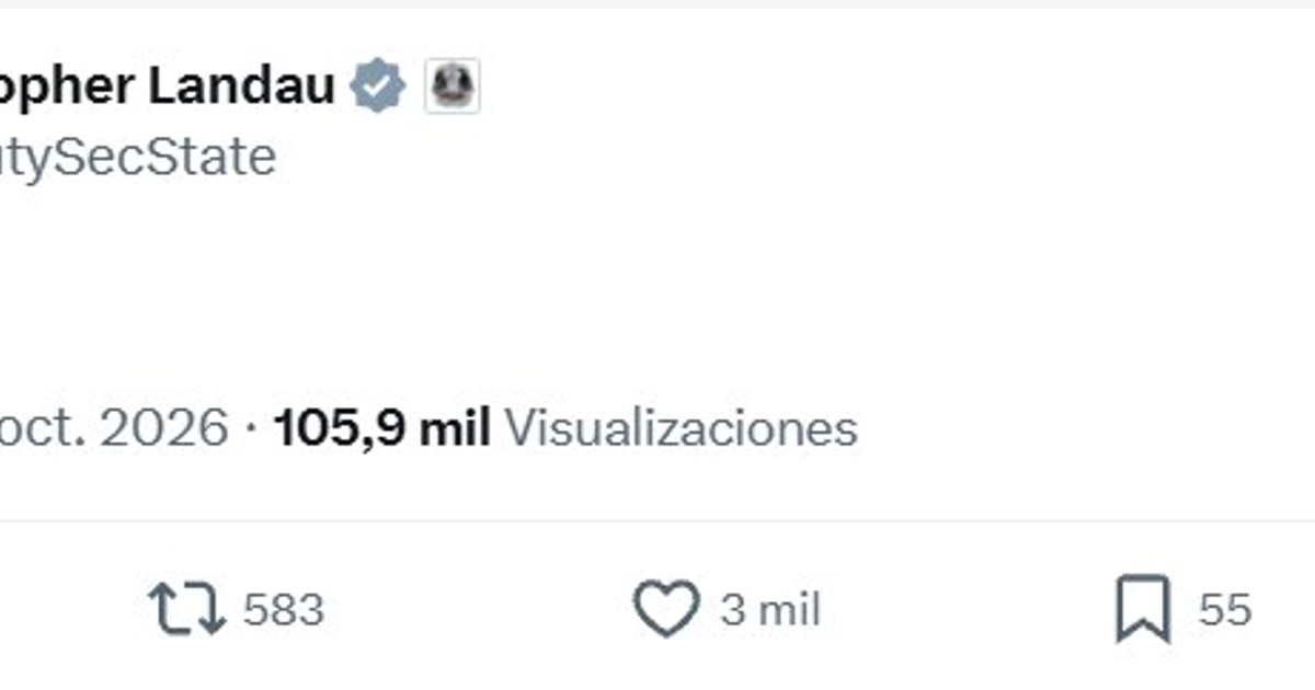 Christopher Landau responde a solicitud de Jasmine Bugarín. (captura de pantalla)