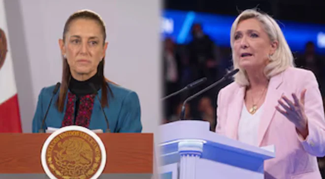 “No está bien informada”: Sheinbaum critica a Marine Le Pen por pedir que no se “mexicanice” el combate a cárteles en Francia