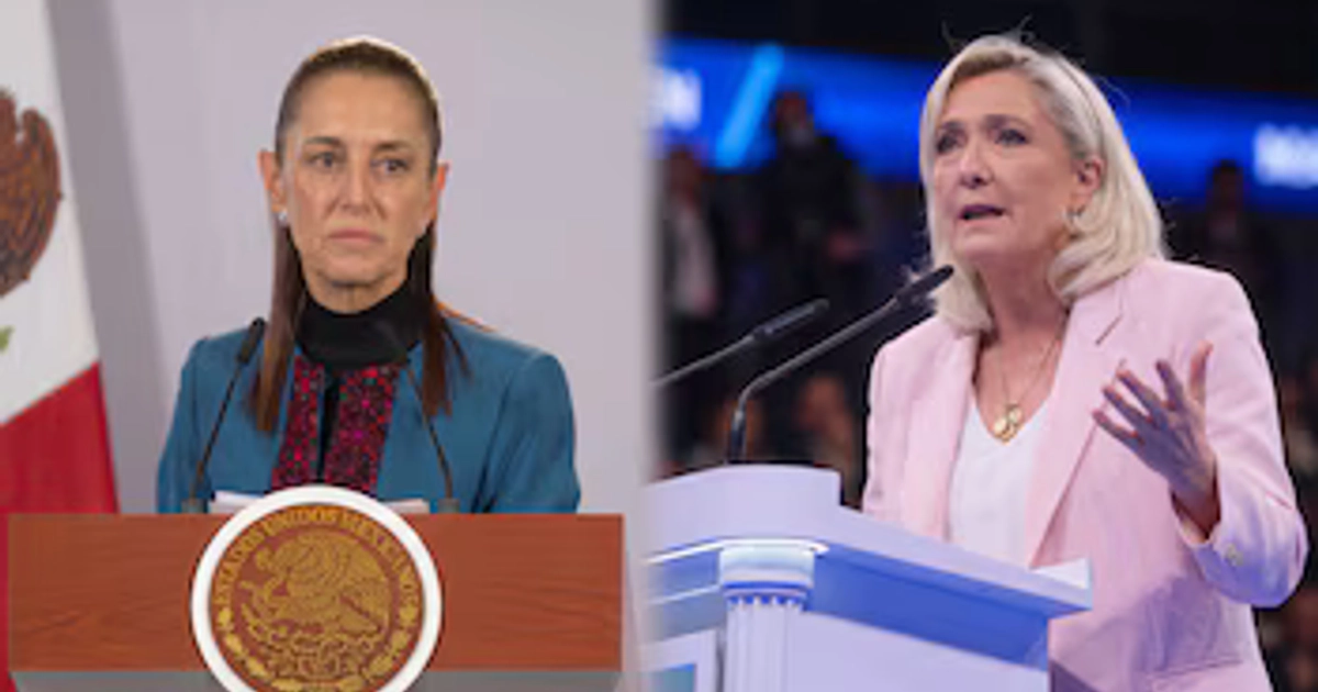 Durante su conferencia matutina, la mandataria fue consultada sobre los dichos de la aspirante francesa, quien planteó combatir a los cárteles como organizaciones terroristas durante un mitin en Orleans el 25 de octubre