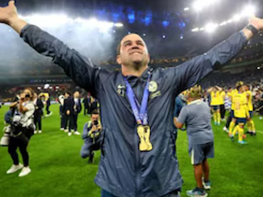 André Jardine felicitó al club América en su aniversario 110 (REUTERS/Antonio Ojeda)