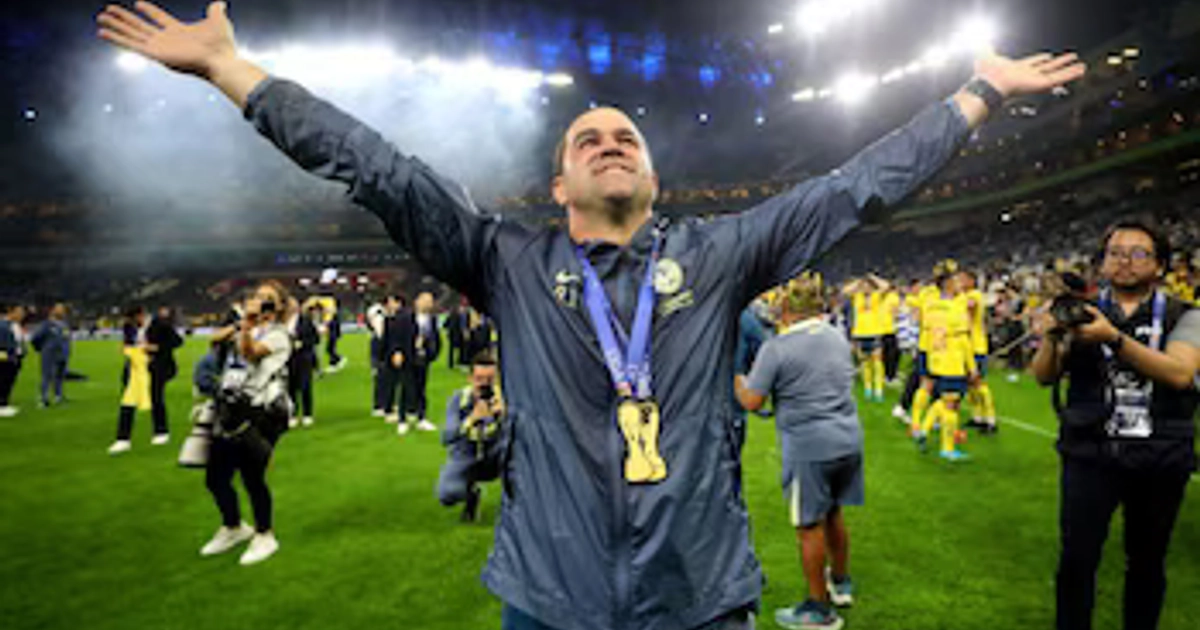 André Jardine felicitó al club América en su aniversario 110 (REUTERS/Antonio Ojeda)