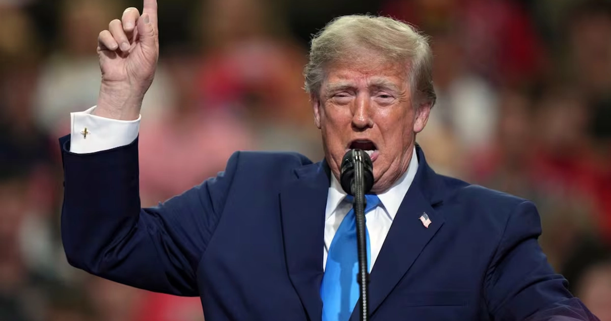 En una entrevista con la cadena Newsmax, Trump descalificó en esos términos los nuevos ataques de Ucrania. Foto: AP/Joshua A. Bickel